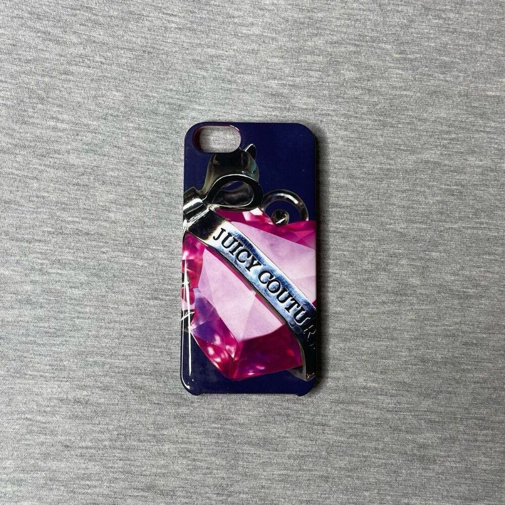 Juicy Couture Vintage Banner Heart Hard Shell Case For iPhone 5